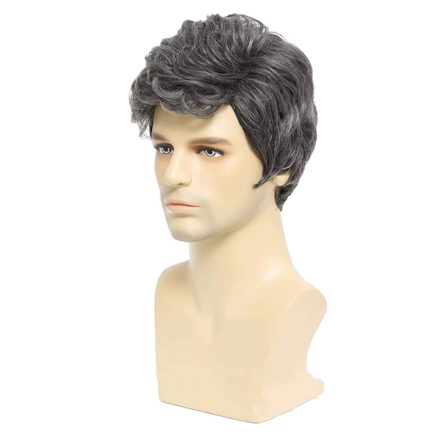 Perruques Synthétiques Courtes pour Hommes