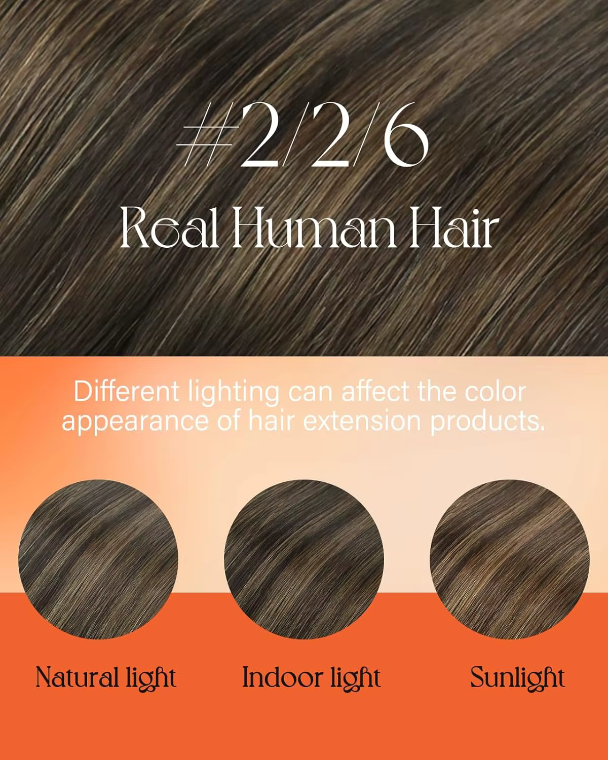 Cheveux ensoleillés Nano anneau Extensions