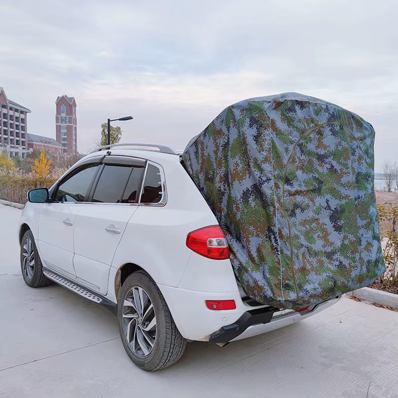 Tente d'extension de coffre arrière respirante et anti-moustiques, imperméable à la pluie, conduite autonome et voyage Parent-enfant multifonction