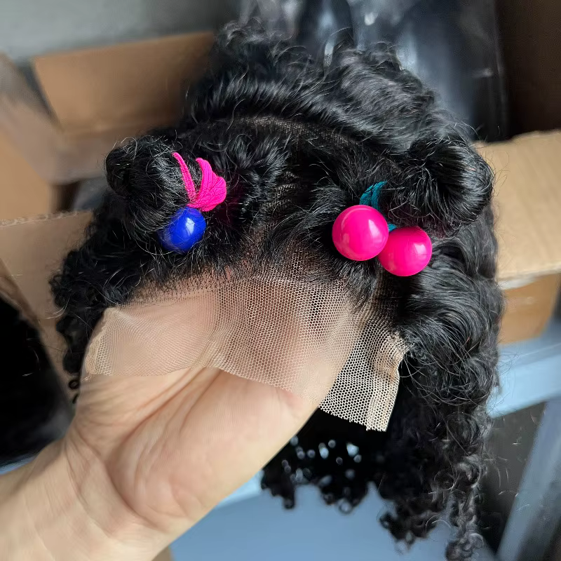 Perruques 100% cheveux humains pour enfants
