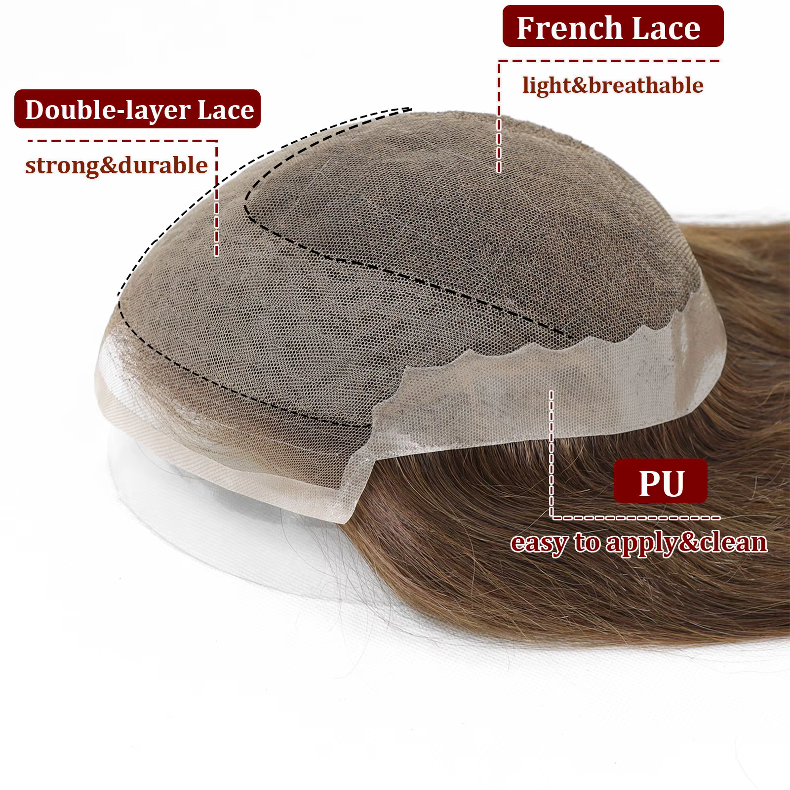 Système capillaire long pour hommes
