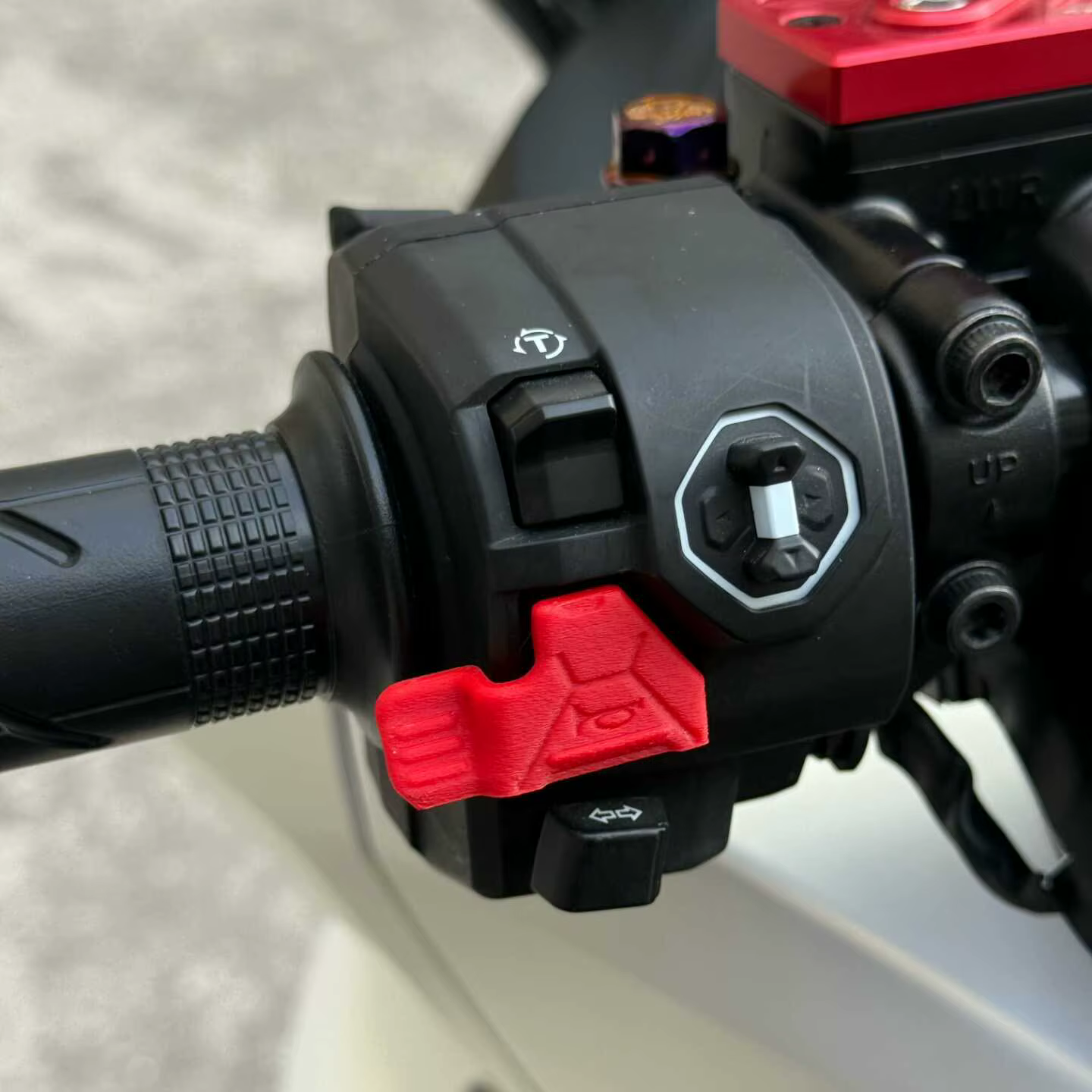 Extension d'extension de commutateur de klaxon de bouton de Modification de moto, pour Honda CBR650R CB650R CBR400R NSSADV ADV 350 750 PCX160 2025