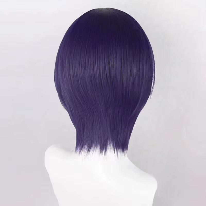 Perruque de Cosplay synthétique courte et lisse de Tokyo Ghoul Touka