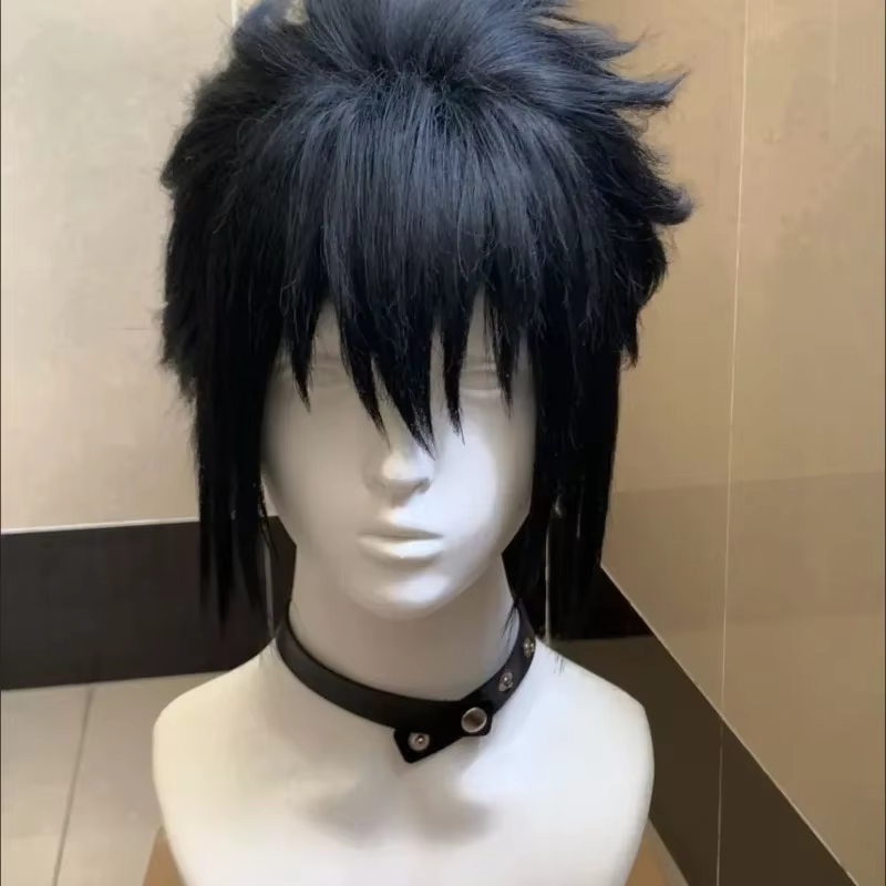Perruque de Cosplay Sasuke HOKAGE NINJA