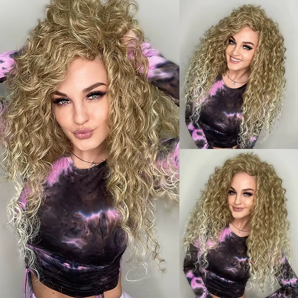 Jessica cheveux synthétiques vague profonde torsion Crochet