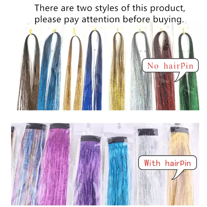 Extensions de cheveux arc-en-ciel pour femmes