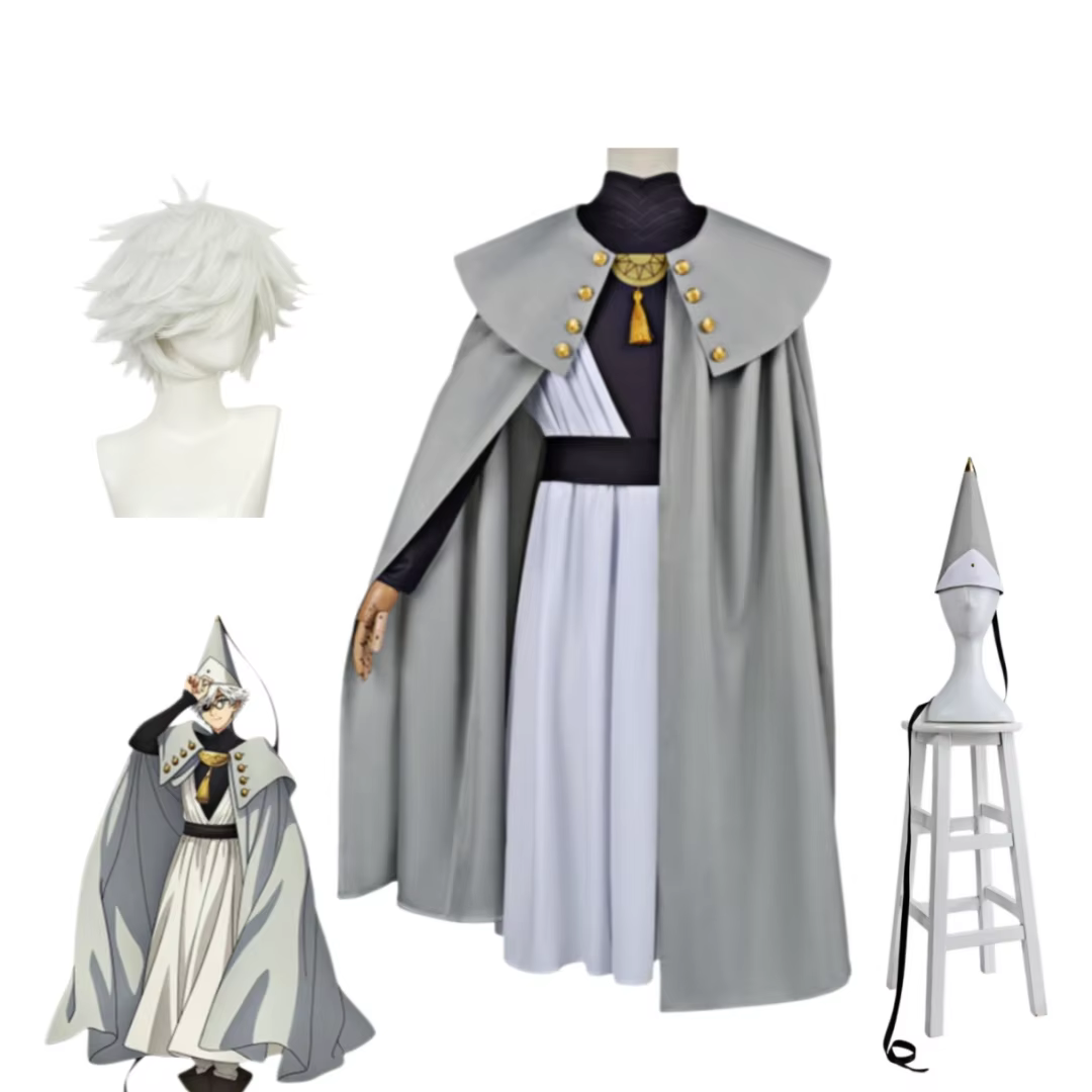 Ensemble de perruques et de costumes de cosplay Anime Witch Hat Atelier Qifrey