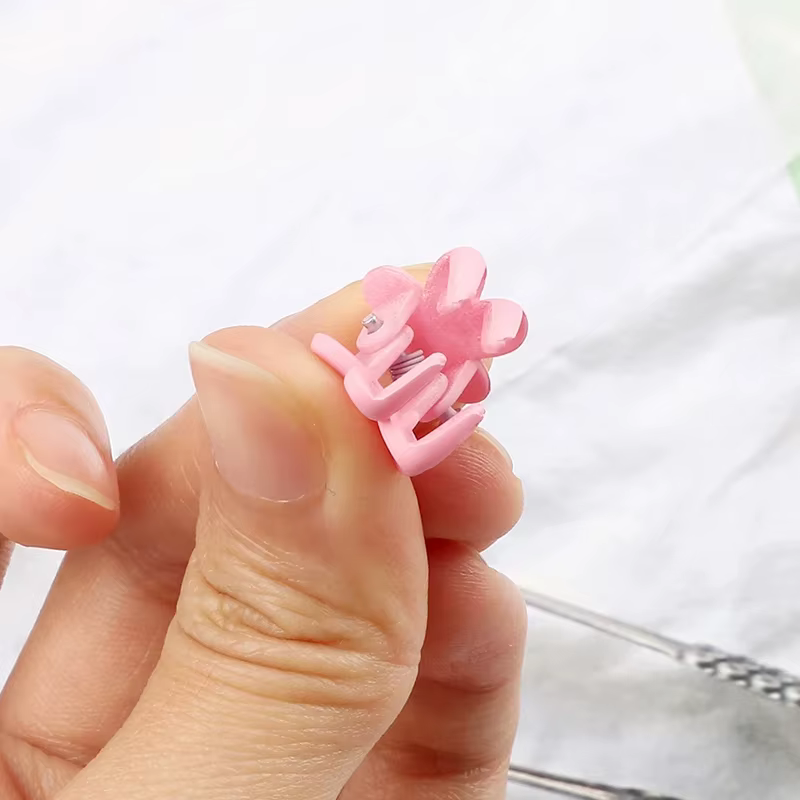 Pinces à cheveux mignonnes colorées pour filles