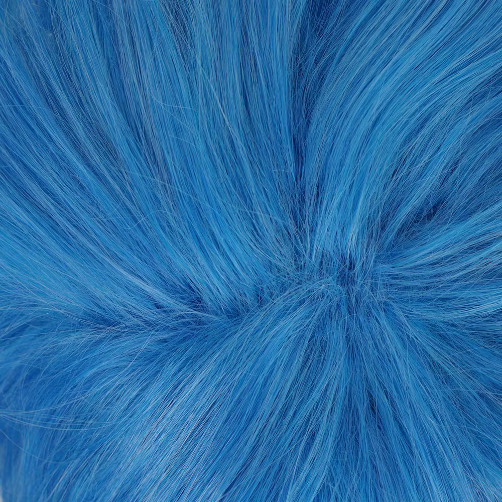 Perruques Anime ignihyde bleues