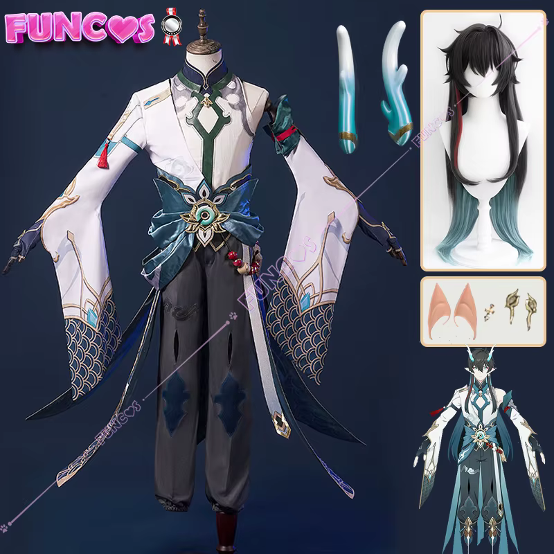 Perruque Lunae Cosplay de Dan Heng Imbibitor