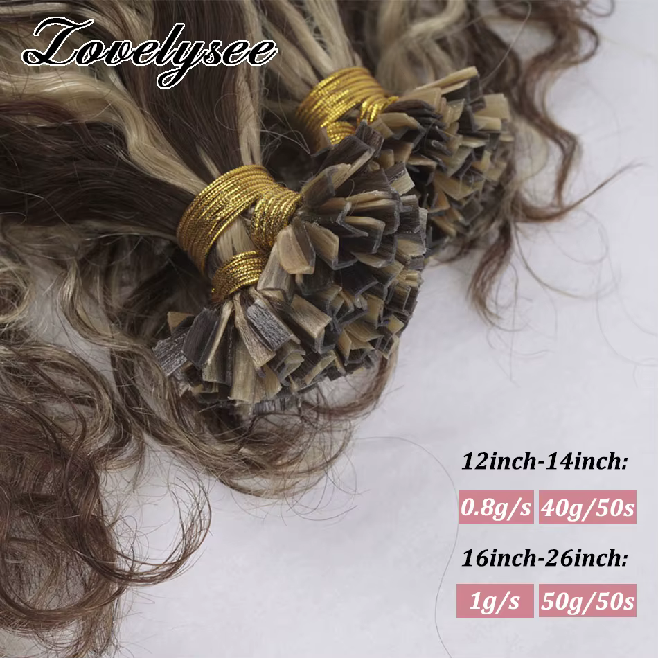 Extensions de Cheveux Humains Naturels pour Femme