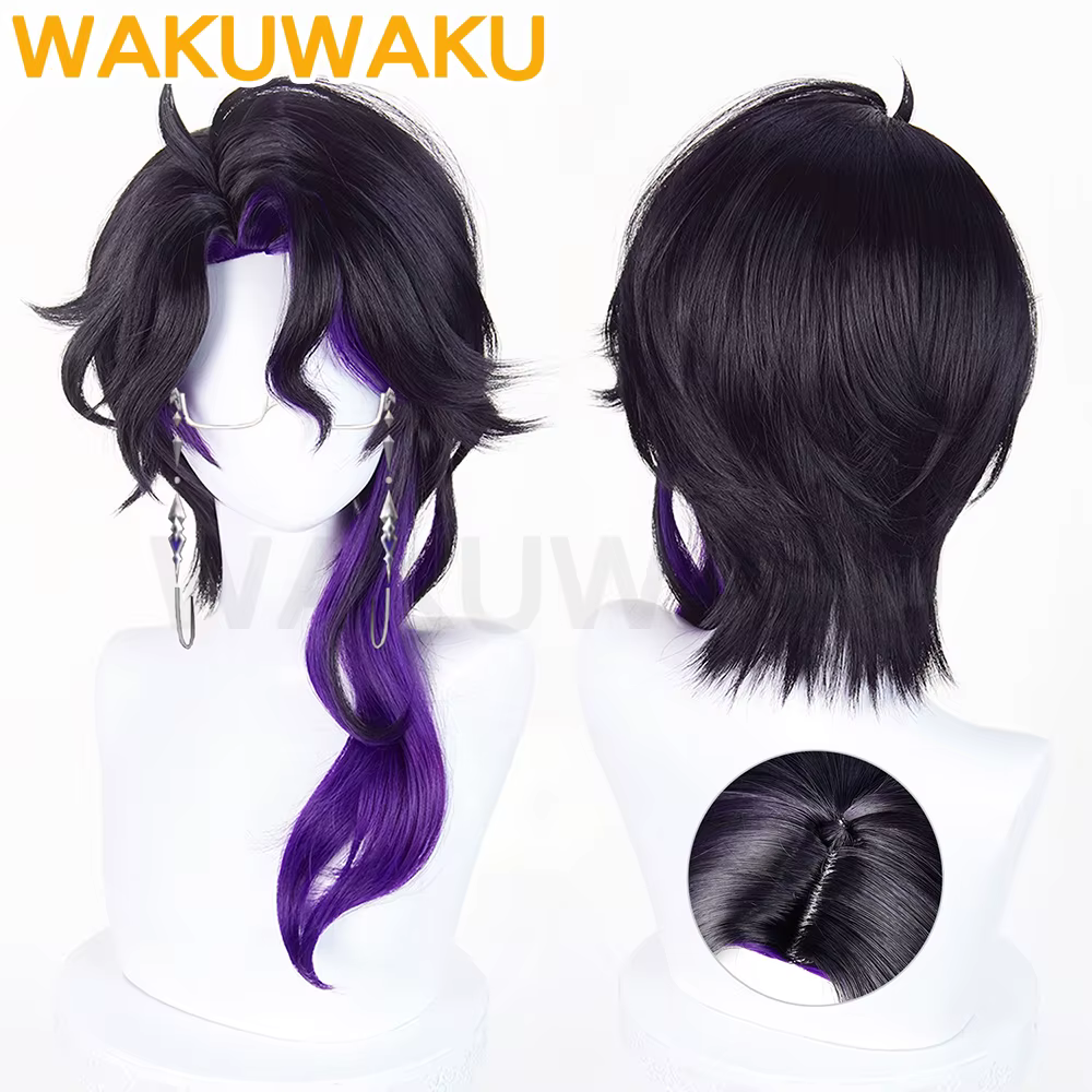 EN STOCK Perruque de cosplay Pantalone du jeu Genshin Impact WakuWaku