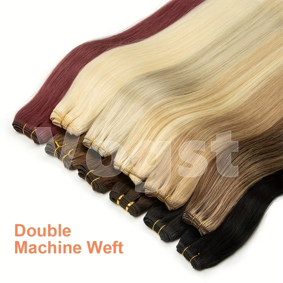 Extensions de cheveux naturels à coudre