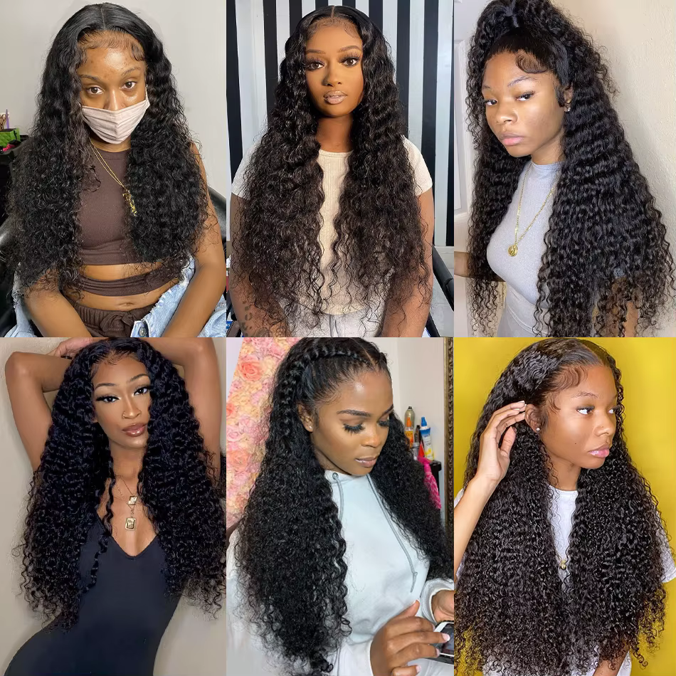 Extensions brésiliennes de cheveux humains crépus bouclés