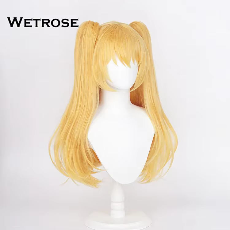 【Wetrose】Nigoriri Amano Lilysa Ririsa Lilyel Perruque Cosplay Ririeru Nitengo Jigen Séduction 2.5 Dimensionnelle Liliel Lilliel