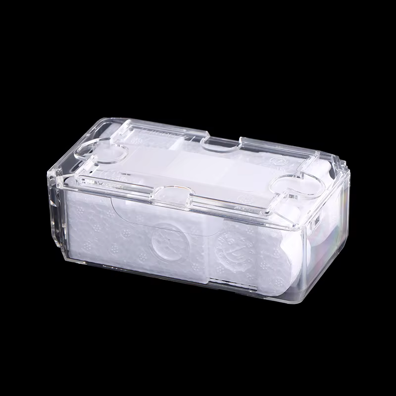 Boîte de rangement universelle pour bijoux, boîte à montres pour hommes, boîte à montres vintage transparente à grille unique, boîtes cadeaux de Noël