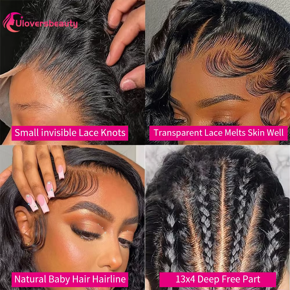 36 34 40 Bouclée Perruques Cheveux Humains Water Curly Human Hair Wigs 13X6 Curly Human Hair Wig Perruque Bouclée Cheveux Humain 250% Densité Perruque Bouclée Haut Qualité Demi 12A Perruques Bouclées 