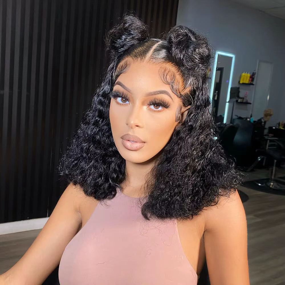 Perruque Lace Front Wig Naturelle Ondulée