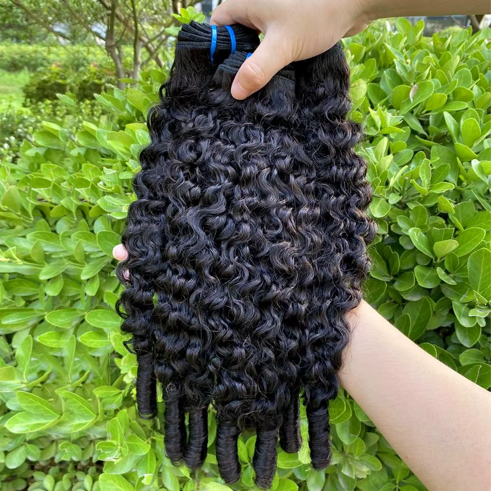Extensions de Cheveux Humains Bouclés Birmans 100% Naturels