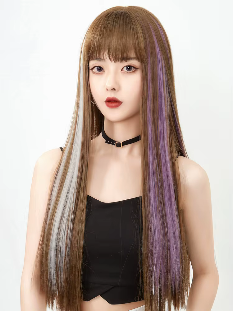 Extensions de cheveux humains à clipser pour femmes