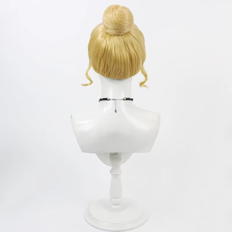 Perruque de princesse cendrillon pour adultes