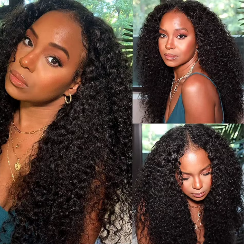 Extensions de Cheveux Humains Indiens Afro Kinky Curly