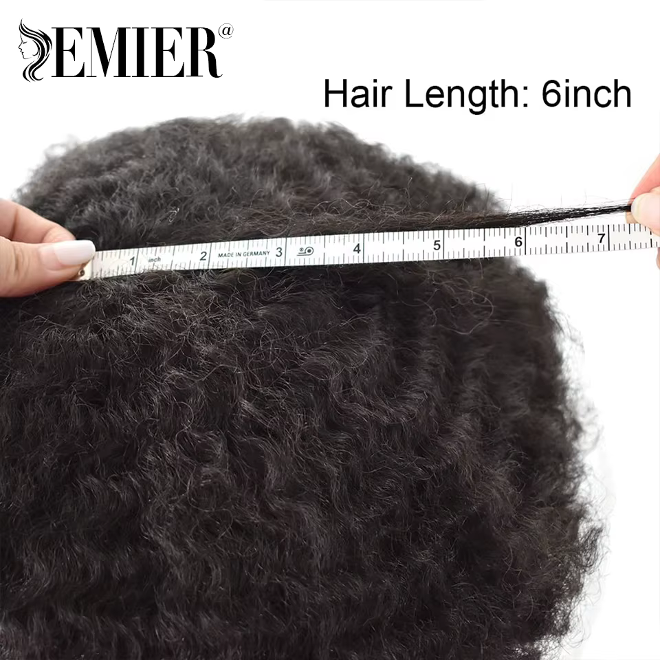 Toupet Afro pour Homme