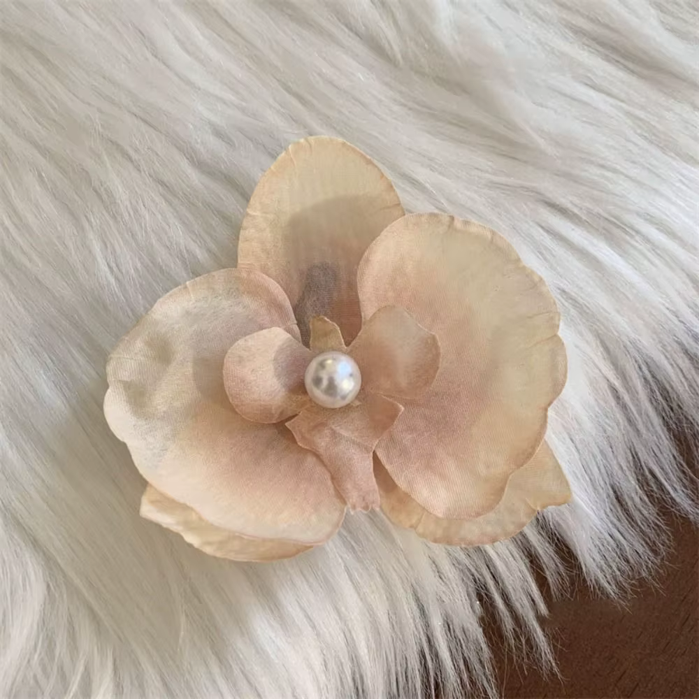 Épingle à cheveux fleur super nickel é
