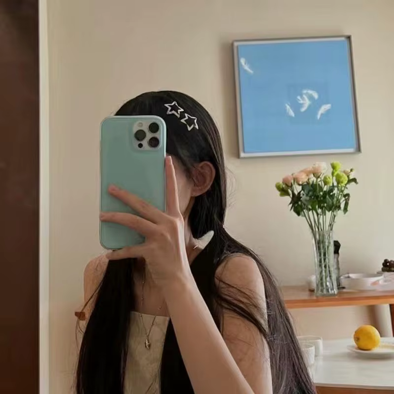 31BB 50 pièces pince à cheveux étoile élégante sophistiquée avec des motifs d'étoiles portable pour confort sûr dans