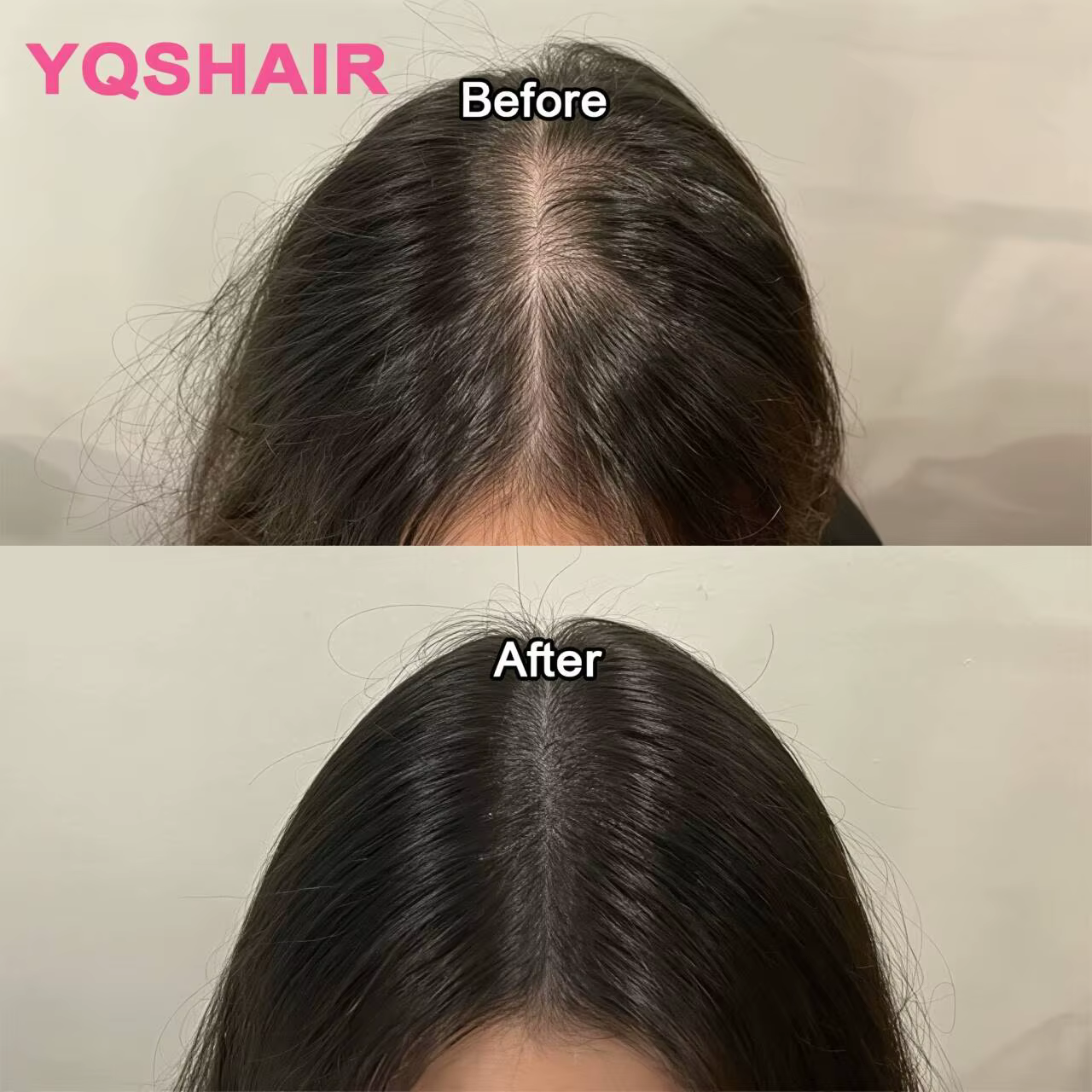 Perruque en cheveux humains avec base en soie
