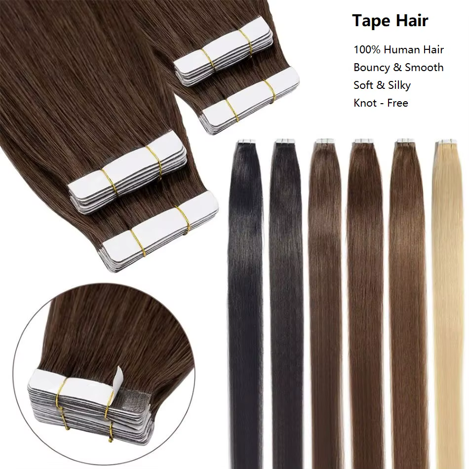 Tape in Hair Extensions Natural Human