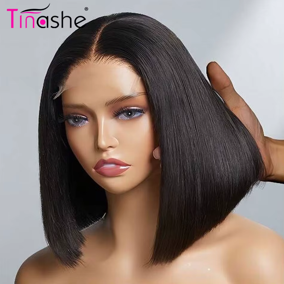 Tinashe Wear & Go perruque sans colle cheveux humains noeuds pré-blanchés
