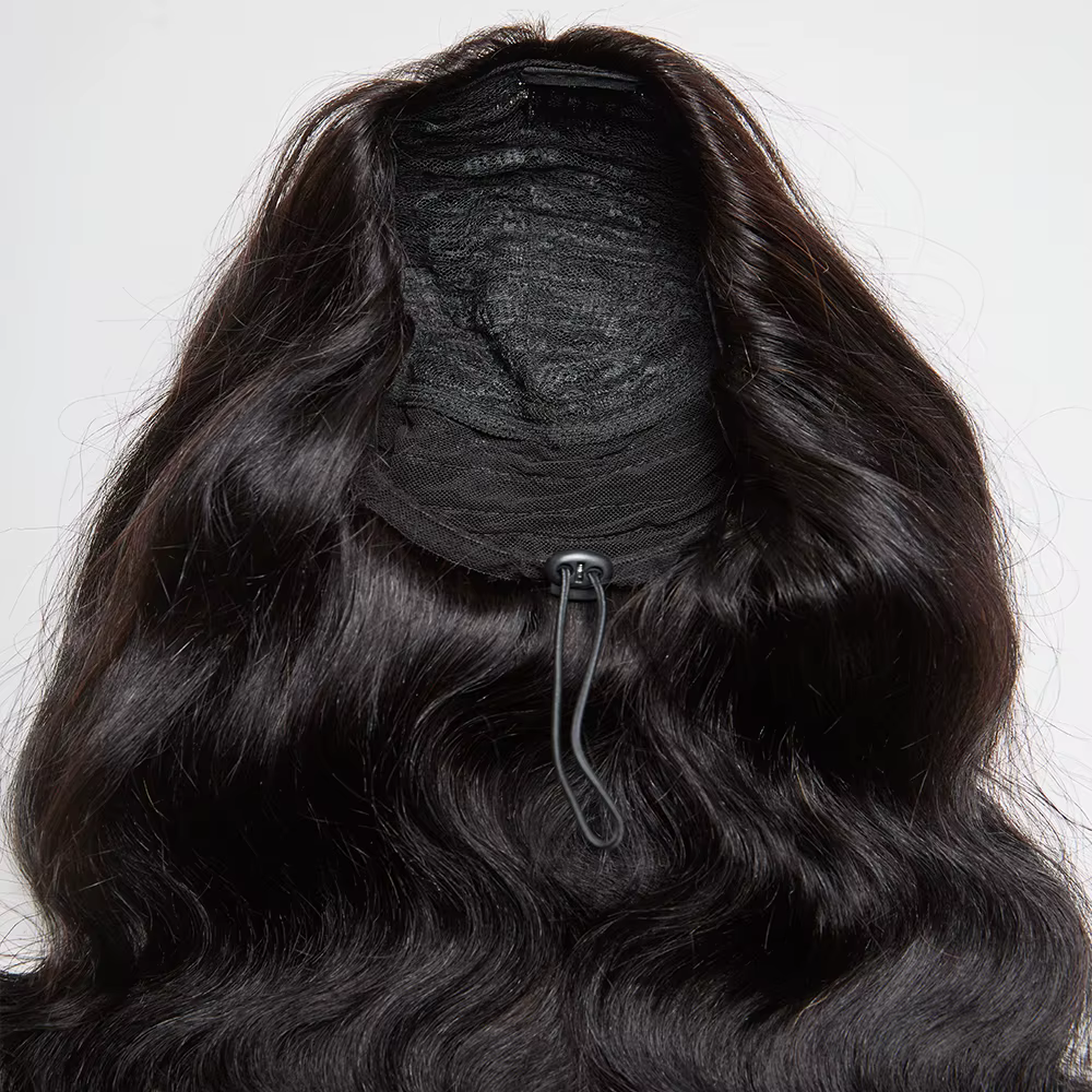 Perruque demi-tête 250% en cheveux humains