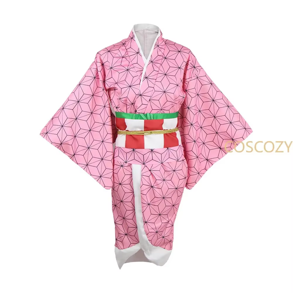 Nezuko Cosplay Anime démon tueur Kimetsu No Yaiba