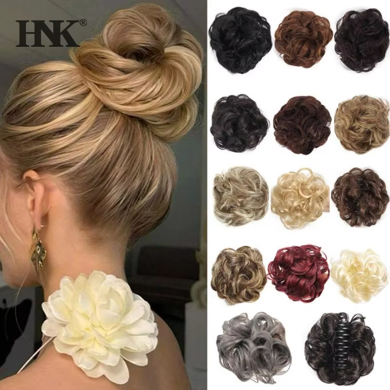 Chignon synthétique à clipser