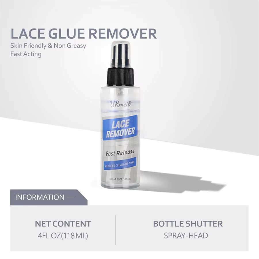 Spray dissolvant pour extensions de cheveux et ruban adhésif – Formule à action rapide