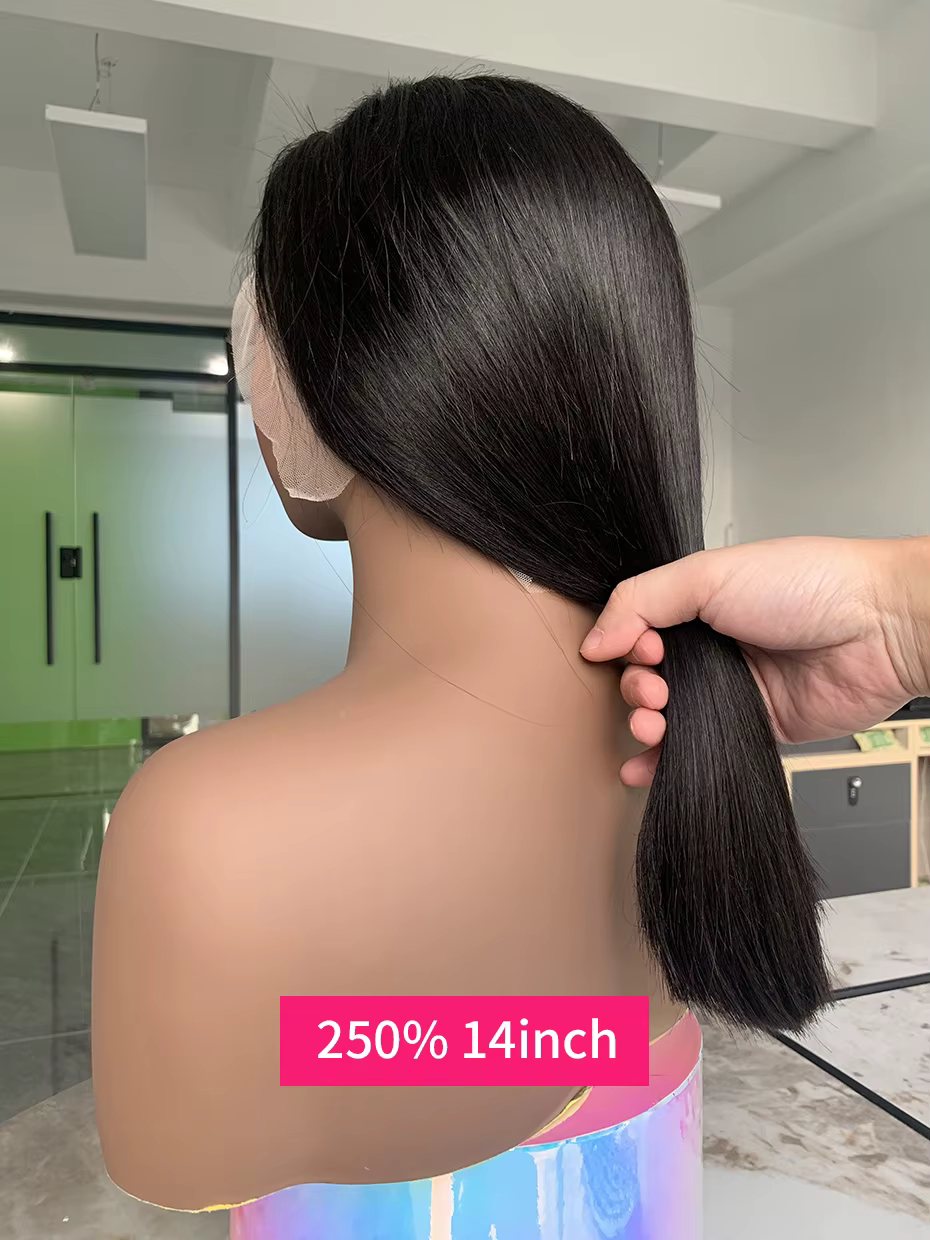 2x6 5x5 perruque sans colle cheveux humains prêt à porter et aller perruques de fermeture de dentelle os vietnamien droi