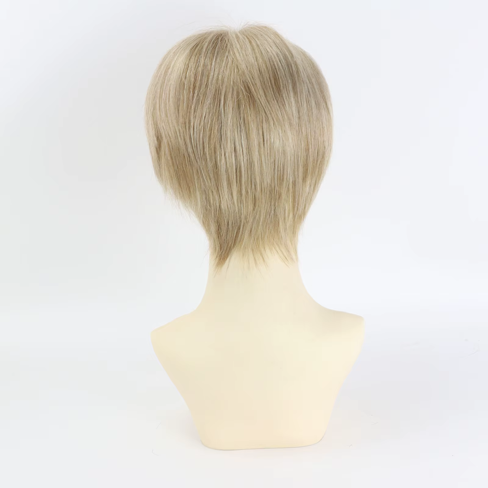 Perruque Mono Top à Trame Ouverte en Cheveux Humains Vierges Européens