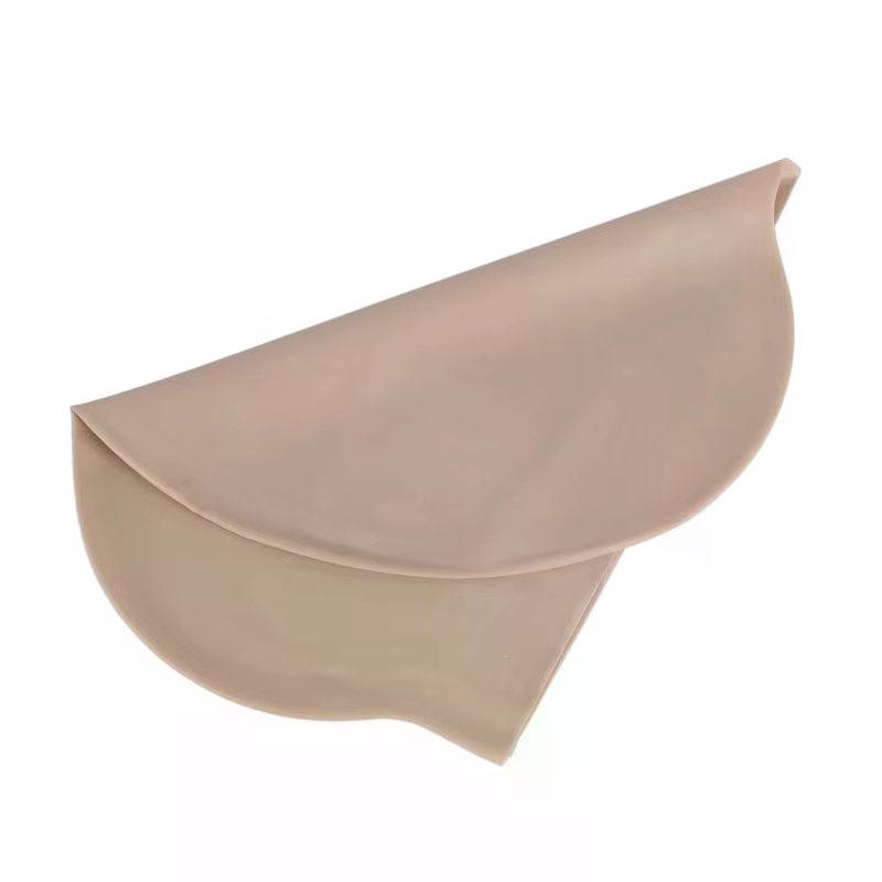 1 pièce Perruque de tête chauve unisexe en faux latex couleur chair