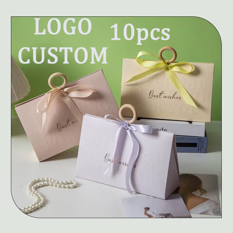 Boîtes à dragées, boîtes cadeaux, emballages pour fêtes, mariages, enterrements de vie de jeune fille, demoiselles d'honneur, boîte cadeau 10 pièces, personnalisable avec logo, boîte à perruques avec 