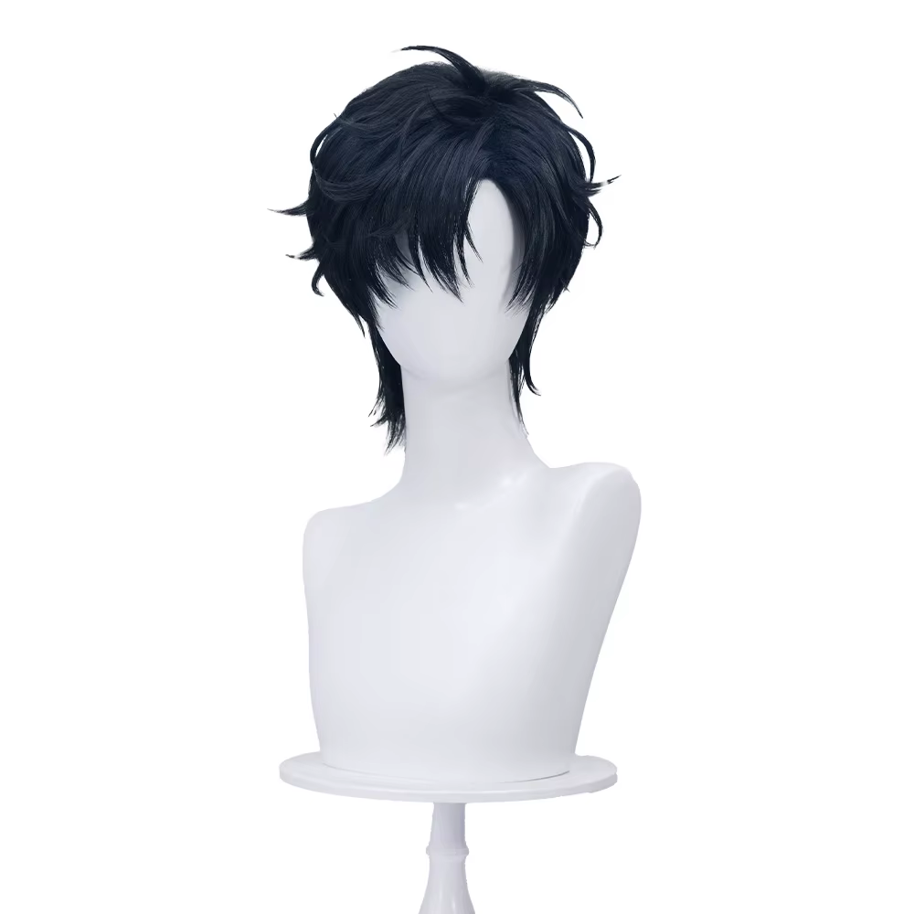 EN STOCK Lu Guang Charles Cheng Xiaoshi perruque Anime lien clic Cosplay DokiDoki hommes blanc