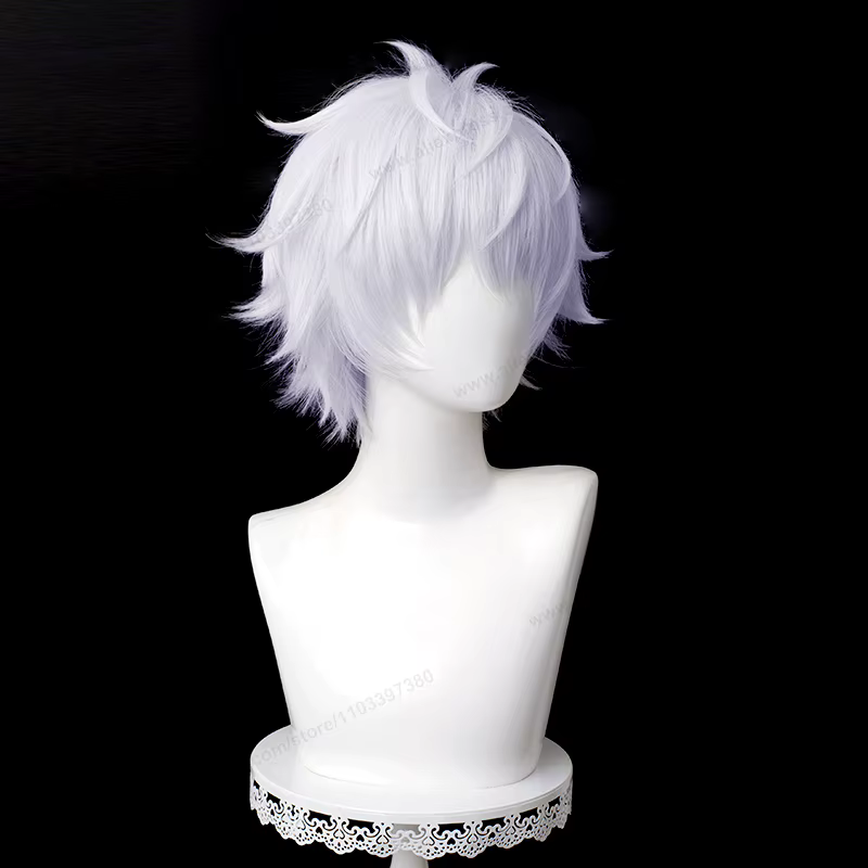 Perruque de Cosplay Anime Gojo Satoru