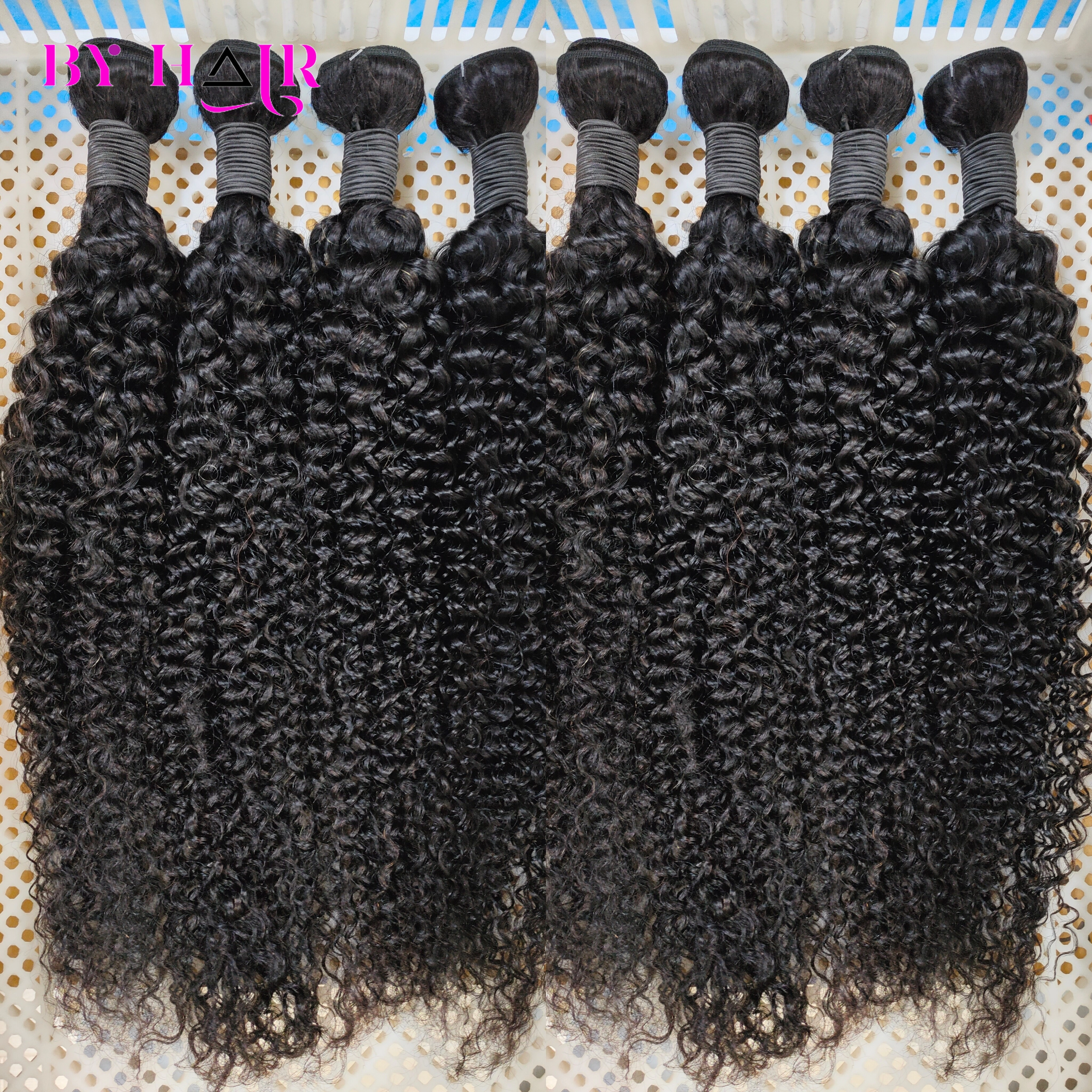 12A cheveux mongols crépus bouclés