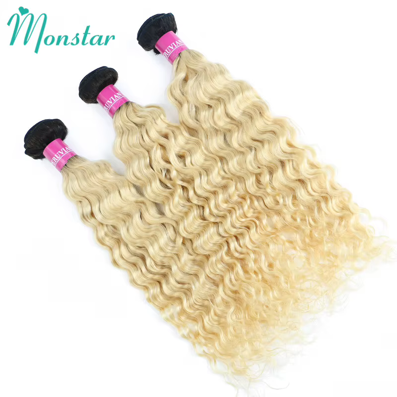 Mèches Deep Wave péruviennes naturelles Remy – Monstar