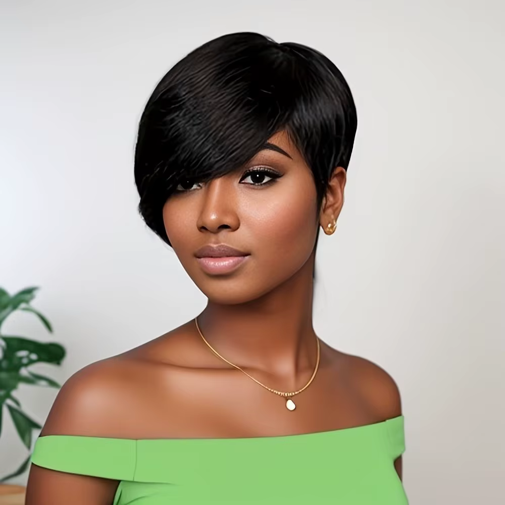 Perruque de cheveux humains brésiliens Remy