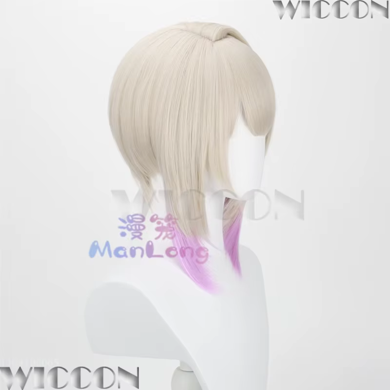 Perruque courte de Cosplay Y2K Jirai Kei pour femme