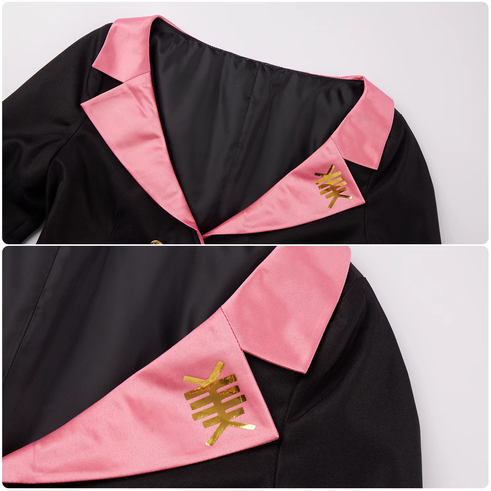 Costume de cosplay de chanteuse virtuelle avec perruque