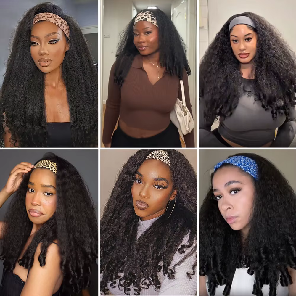 Perruques Afro bouclées pour femmes noires