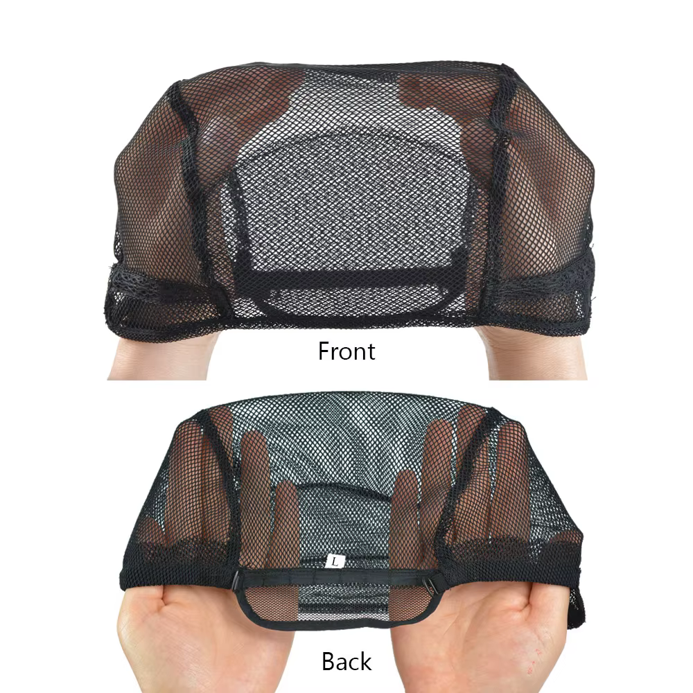 Bonnets de perruque avant Double dentelle