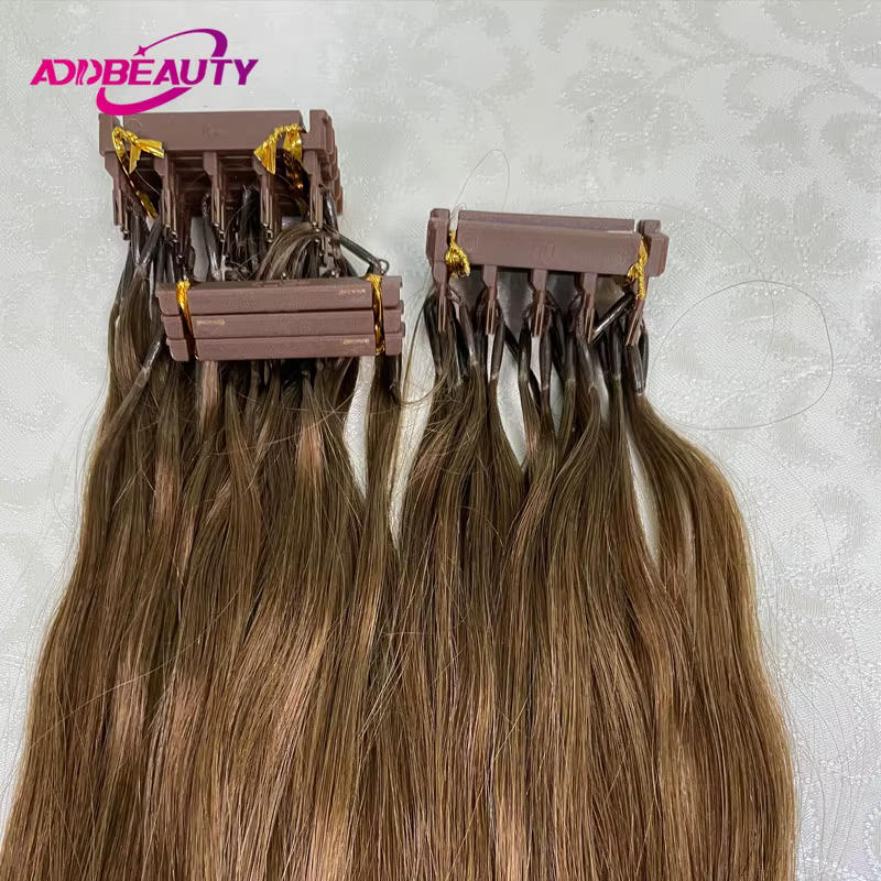 Extensions de cheveux humains 6D